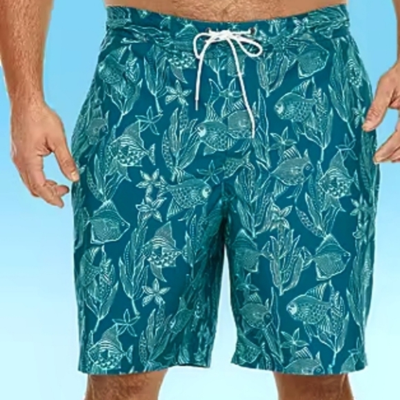 St. John's Bay Other - st johns bay mens big tall swim trunks board shorts new 4X 5X new
